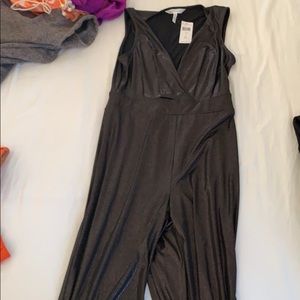 Black sparkly cocktail jumpsuit
